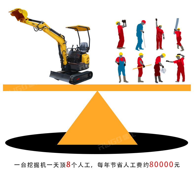 17微型挖掘机